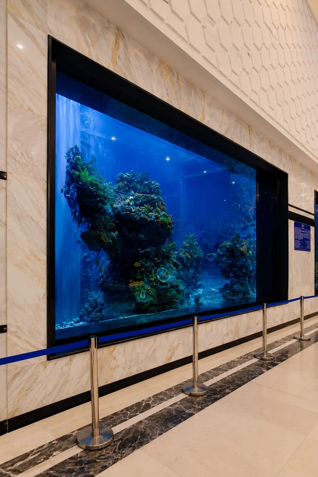 Giant Aquariums Construction